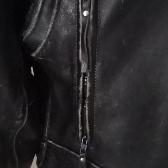 Harley Davidson leather jacket sz xs - Picture 7 of 7